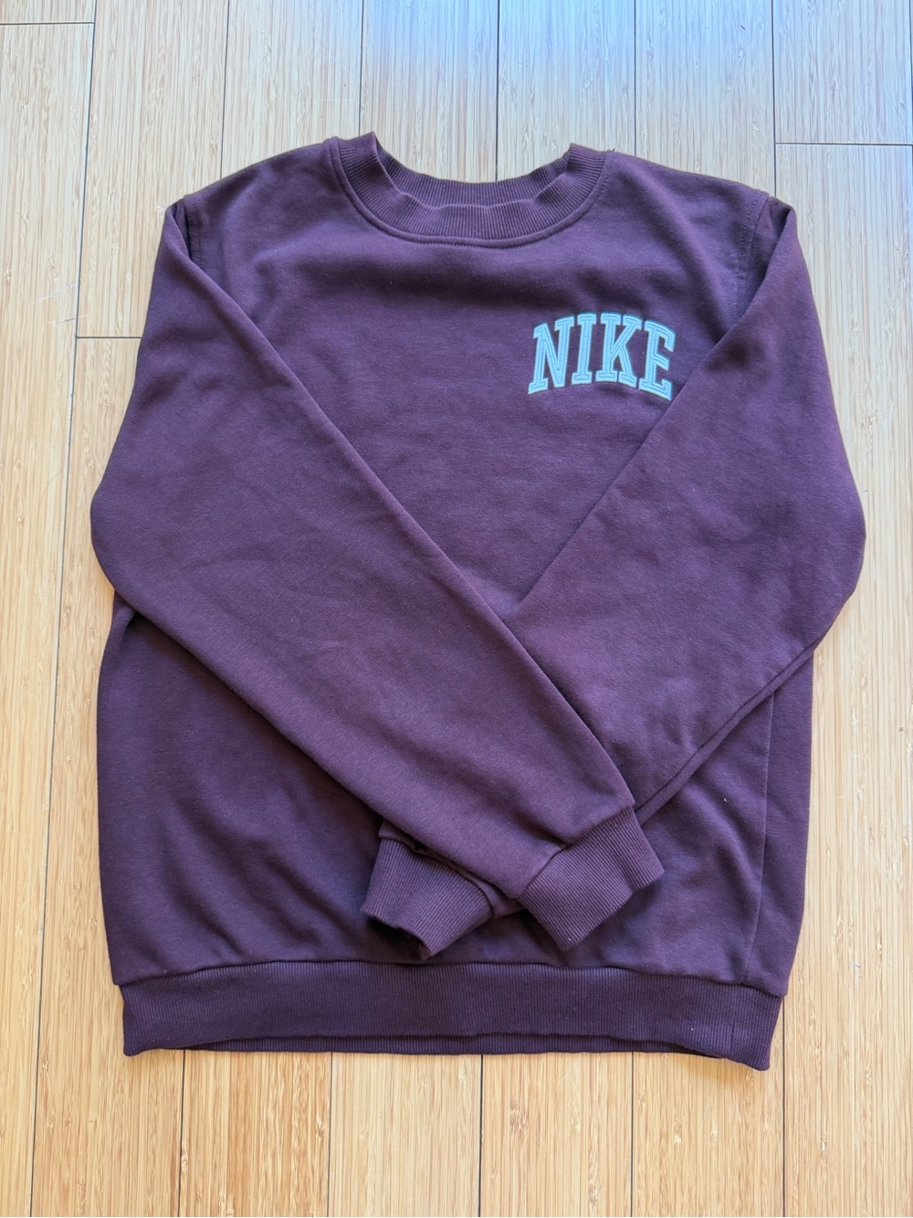 Nike Big Kids Maroon Crewneck Sweatshirt